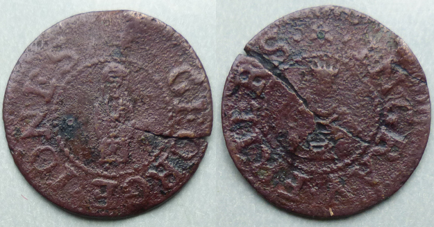Gray Friars, George Jones farthing token